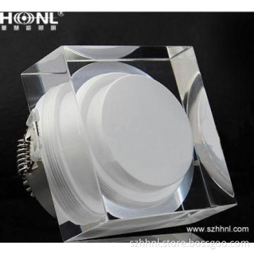 Crystal PMMA 7x1W LED Downlight